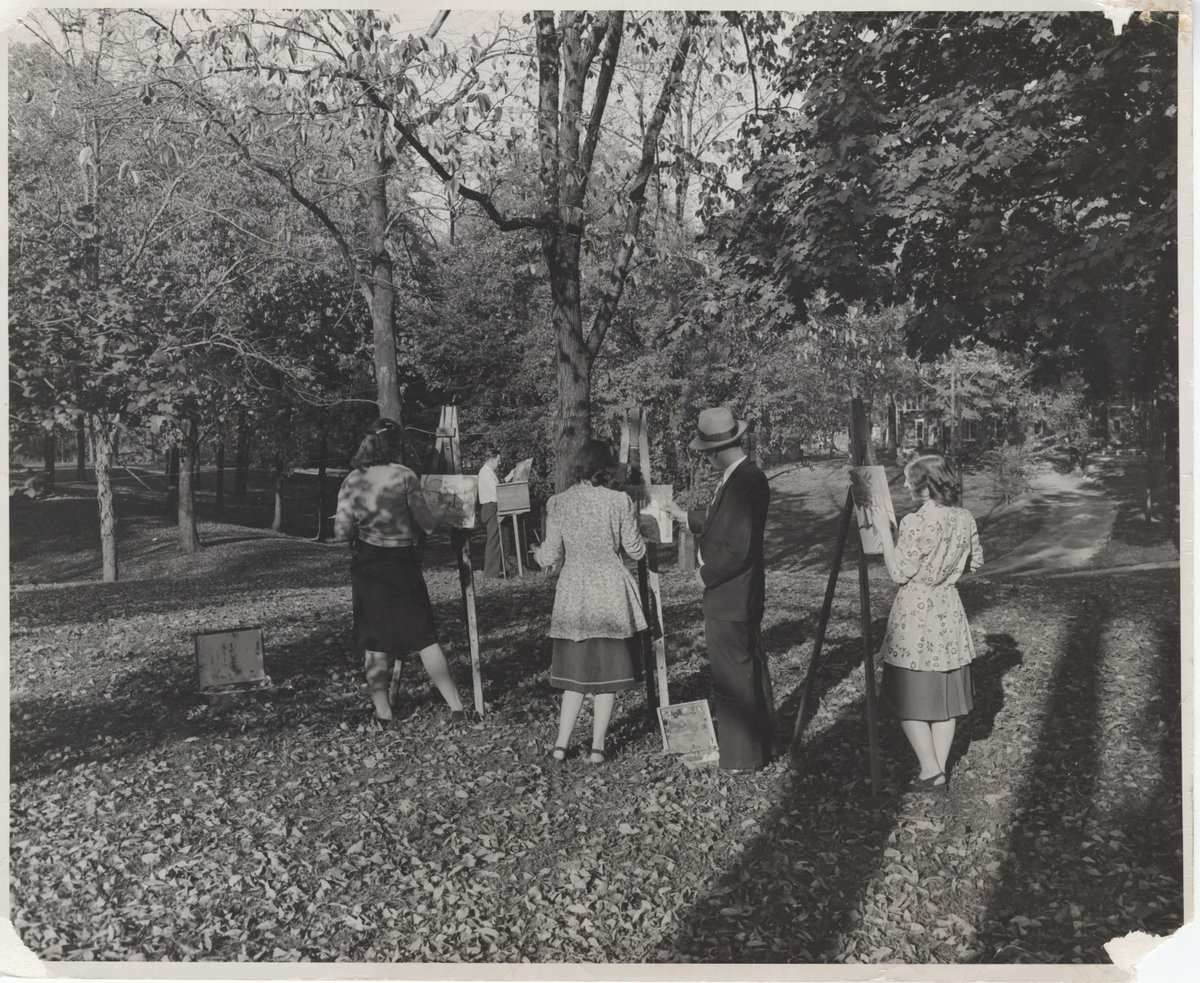 ArchivesAU's tweet photo. The Gospel Trumpet Family prayed for a place to build their home and printing press for the Gospel Trumpet newsletter. Their prayers were answered when Anderson, IN had a beautiful plot of land with great resources. That land is now known as the Valley on campus. #worldprayerday https://t.co/LajCytWxGU