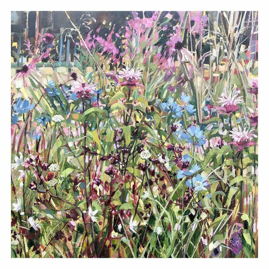 CEopenstudios's tweet photo. • @annemarie_butlin A new painting of a summer meadow - full of soft pinks, greens and yellows….

#nature #calm #peaceful #prairieplanting #agastache #wildflower #wildflowers #pinkflowers #softcolour #scabious #summerflowers #pink #flowers #wildflowe… https://t.co/jcZjteKMVu https://t.co/7lXWJgoxYe