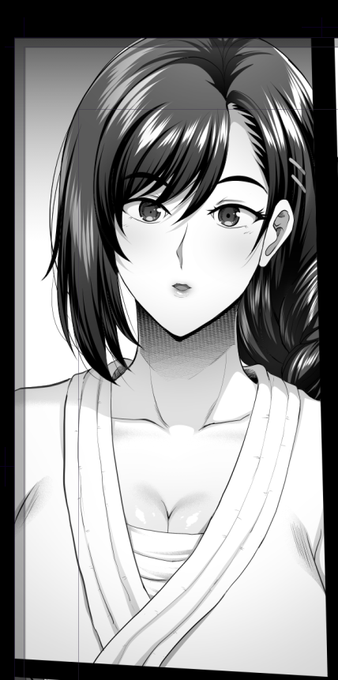 モノクロ絵
キョトンとしてるなつめがかわいい😍 