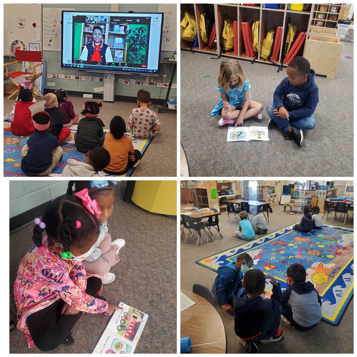 MrsJBonds's tweet image. Read Across America Week 2022📚 Rhyming, buddy reading with HFWs, sequencing If You Give a 🐭 a 🍪 and making cookies, retelling fairy tales, Duck, Duck, Goose with /g/ words, and relay races 🏁 with teen numbers
✅️ SUCCESSFUL
✅️FUN 
@RTEFlightStatus @R2CFCD