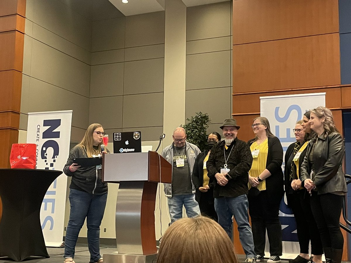 edtechjessup's tweet photo. Congratulations Knightdale HS team!  @WCPSS #NCTIES2022 #wonderwake https://t.co/Lq5HvP0tky