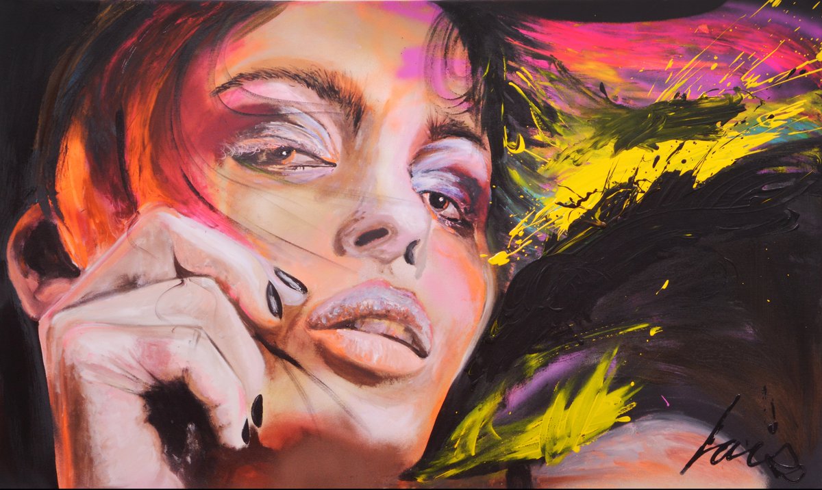 ArtistLois's tweet photo. FATAL ON BLACK | 2022
60 x 36 inches
Mixed media on canvas
5300$

#art #artist #canadianartist #painter #TwitterArt #contemporaryart https://t.co/0IHhqfBKoc