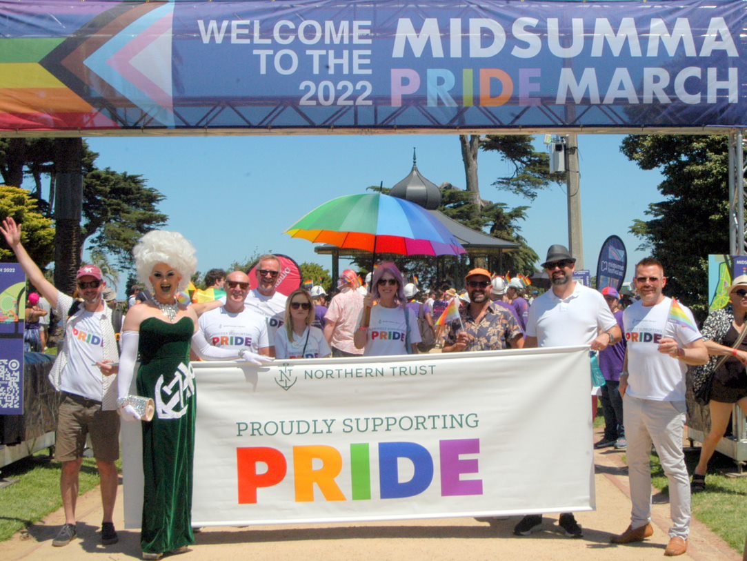 On Sunday, February 06, Northern Trust partners in Australia along with ambassador, Ms. Marzi Penne participated in the Melbourne Pride March”. The Pride March is a key event in the Melbourne #Midsumma2022 festivities.
