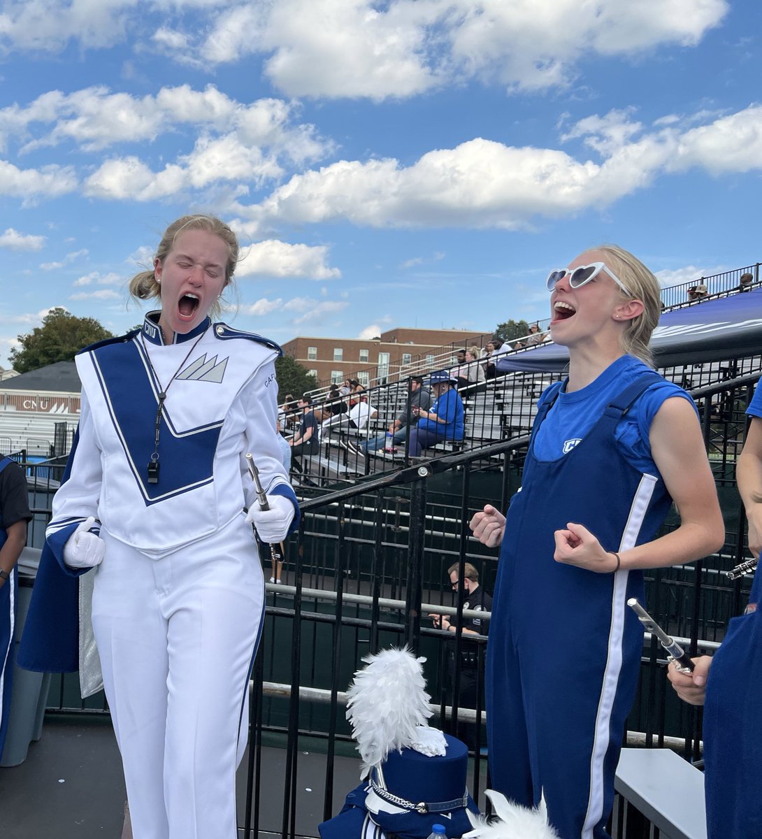 cnumarchingband's tweet photo. Happy #March4th to all of our band friends! What are some of your favorite band memories? #MarchingCaptains https://t.co/MmEVsWMJa2