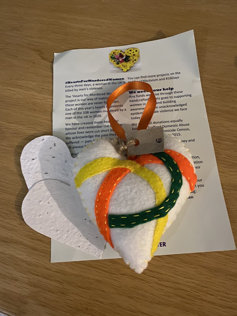rachh800's tweet photo. @WomanchesterMMN Number 6 has arrived safe and sound. Beautiful, I love it and although I never met the woman it represents she will always be  remembered in my home. ❤️ @CountDeadWomen #IDEVAW #VAWG https://t.co/NOkbN9F2wQ