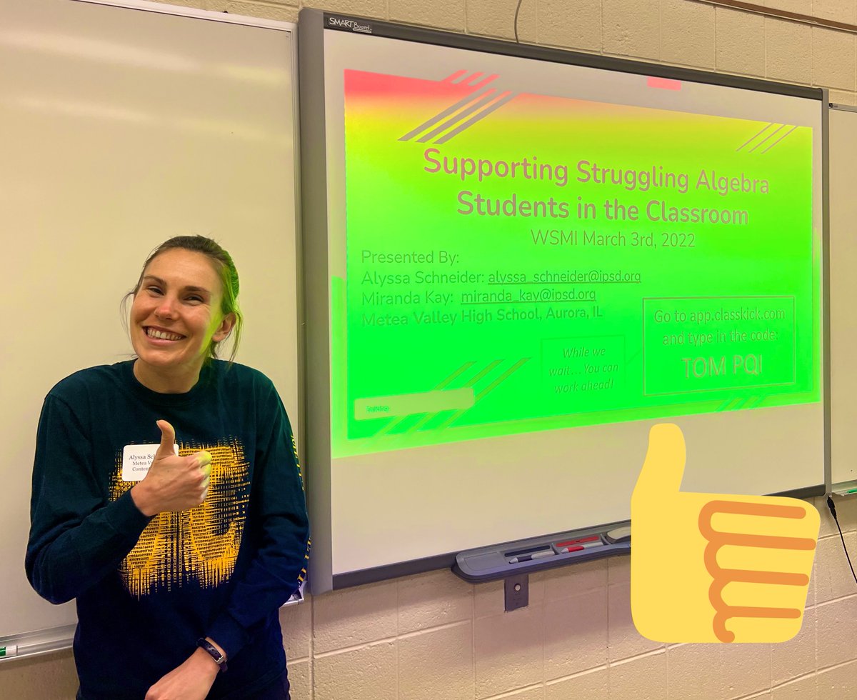 Proud of <a href="/aschneida/">Alyssa Schneider</a> and M.Kay sharing there passion of supporting students! Always learning Always growing! #WSMC22