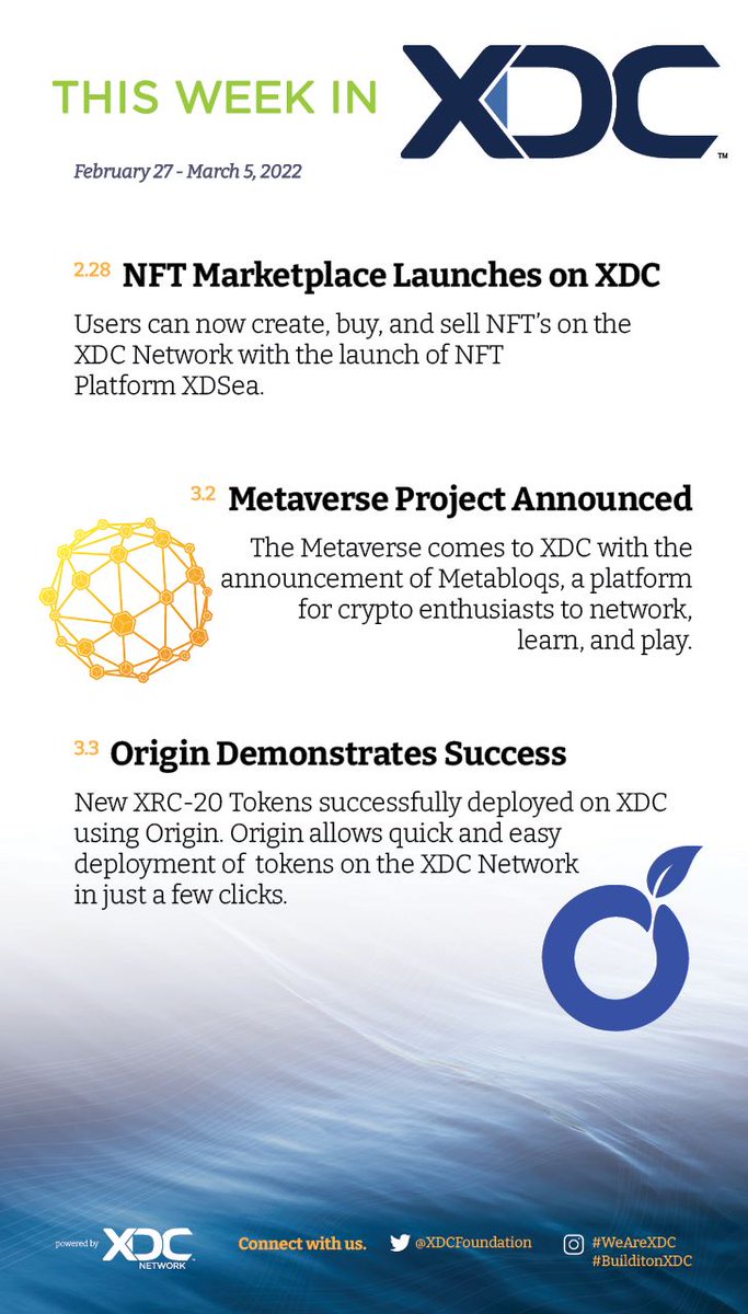 XDC Foundation tweet media