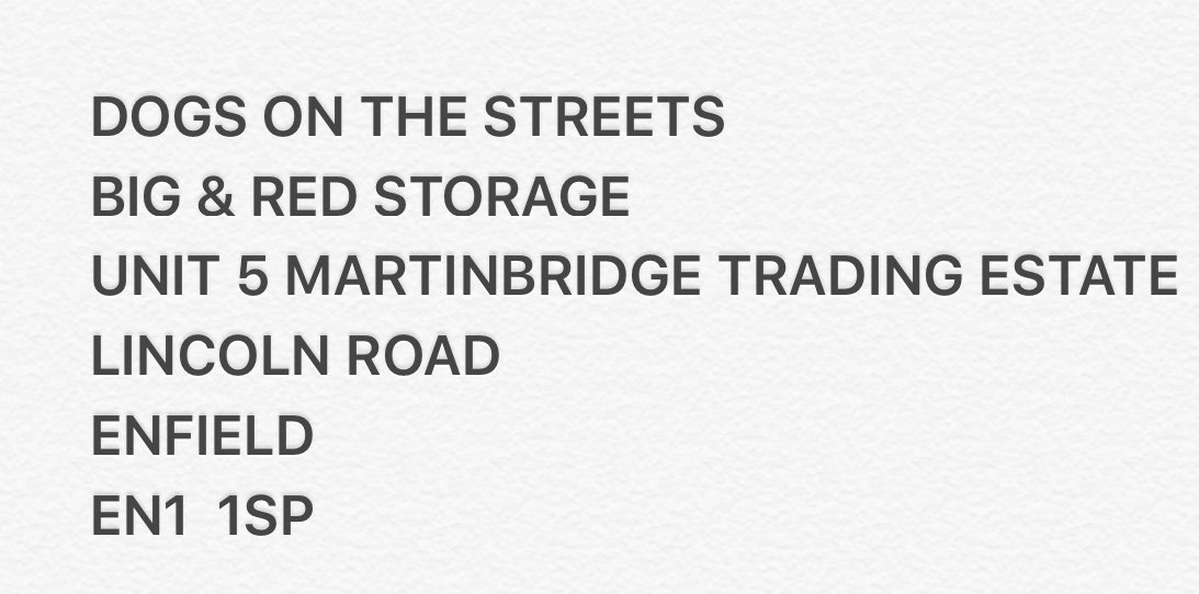 We’re DESPERATE for tins of <a href="/butchersdogfood/">Butcher's Dog Food</a> for our sanctuary/street dogs

If anyone can order from supermarket &amp; deliver to address below we’d be so grateful

Currently buying but proving very costly for us

Thank u

P.S: <a href="/butchersdogfood/">Butcher's Dog Food</a> have previously supported us immensely