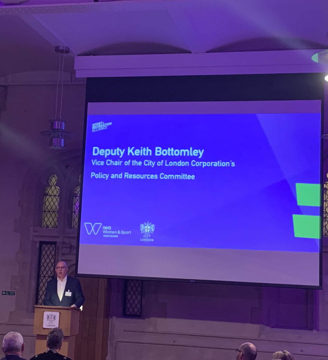 This evening the <a href="/cityoflondon/">City of London</a> is celebrating with <a href="/sportrectweets/">Sport & Recreation Alliance</a> the UK’s successful bid to host the secretariat and world conference of the <a href="/IWGWomenSport/">IWG Women & Sport</a>. I was proud to be on the bid steering group with <a href="/LisaWainwright5/">Lisa Wainwright MBE</a> and <a href="/PhelpsAnnamarie/">Annamarie Phelps</a> #ShareTheChange #WomenandSport