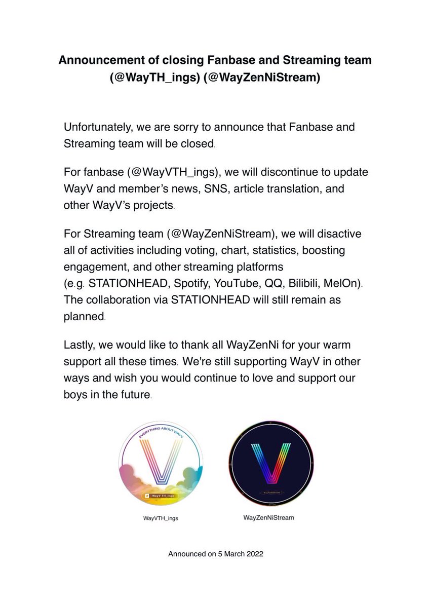 WayZenNiStream's tweet image. ❕ANNOUNCEMENT❕

@WayVTH_ings
@WayZenNiStream
