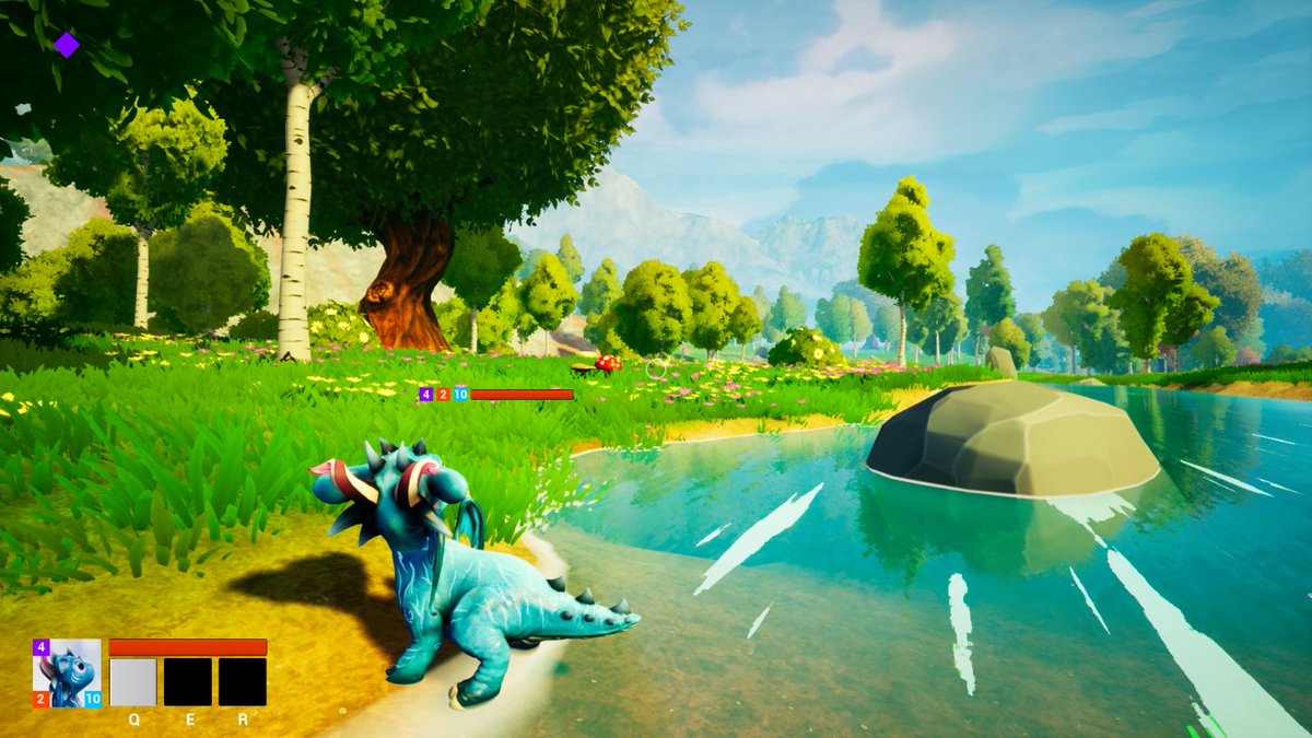 Mechanics always come first, but we love to work on the visuals too, is when the game starts to feel alive...