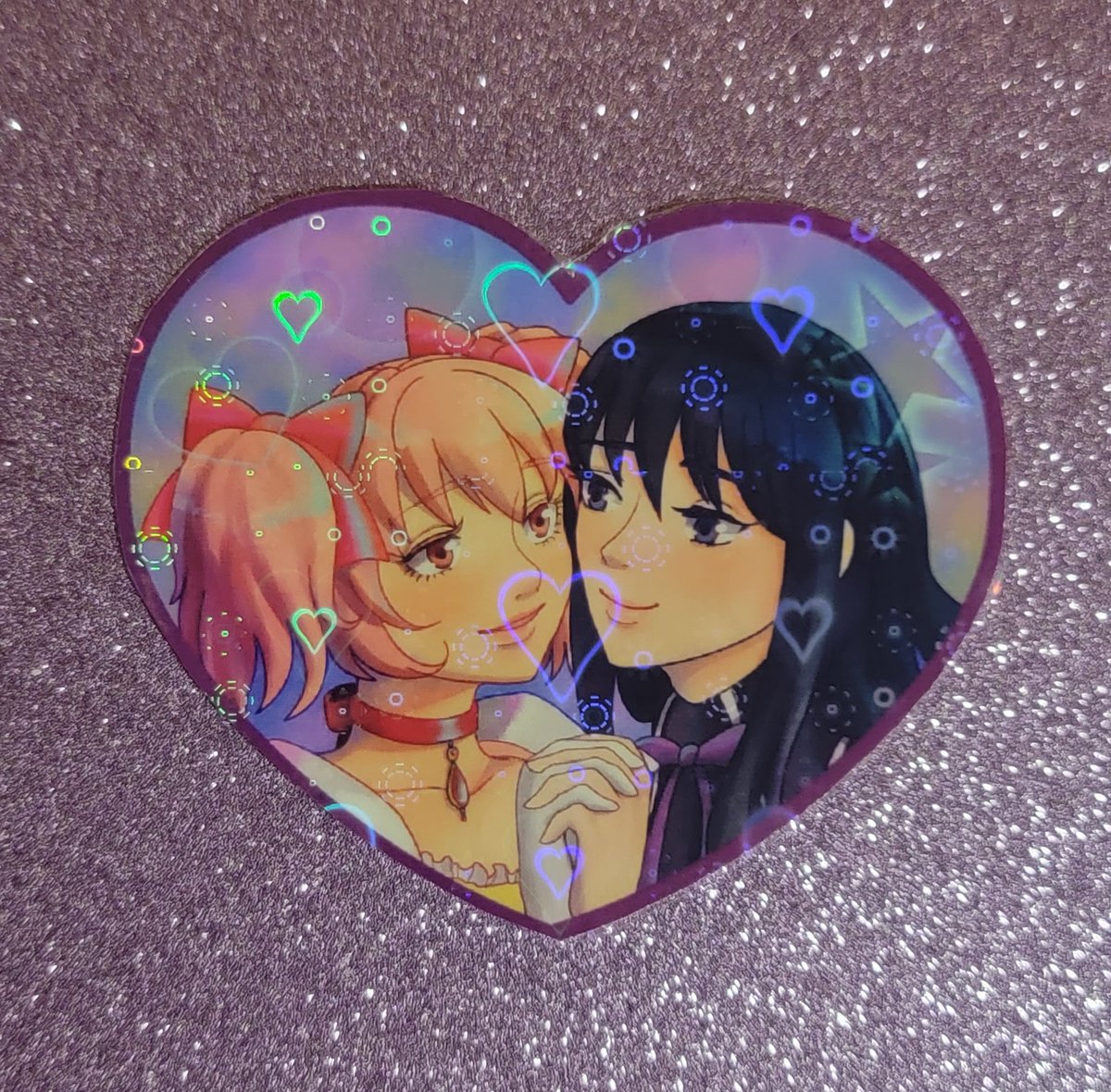 CrystalAngelArt's tweet photo. ☆♡ CUSTOM 2 CHARACTER HEART STICKERS ♡☆
$40 +shipping
includes commission + 3 water-resistant 3" heart stickers.
Glitter finish (Stars, hearts or snowflakes) +$5 https://t.co/1N2lBJ8xYu