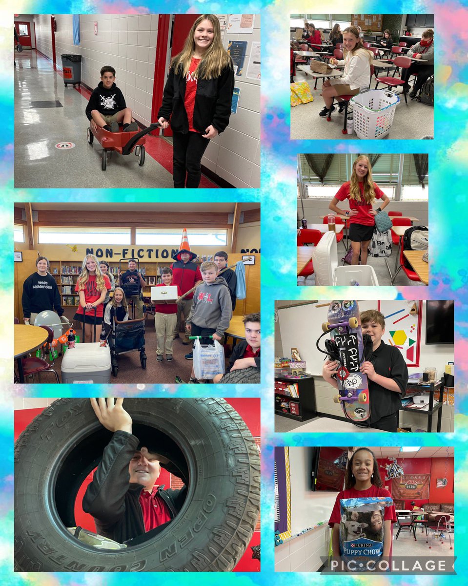 the_mrscarp's tweet photo. Today is “Anything But A Backpack Day” @WLMiddleSchool and our students crushed it! #WLMSPTO #westisbest https://t.co/9JzqJSNNBy