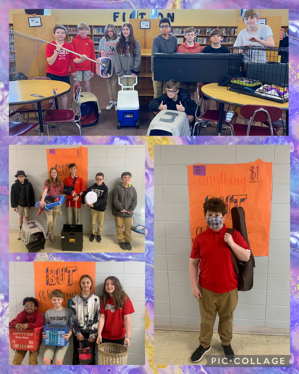 the_mrscarp's tweet photo. Today is “Anything But A Backpack Day” @WLMiddleSchool and our students crushed it! #WLMSPTO #westisbest https://t.co/9JzqJSNNBy