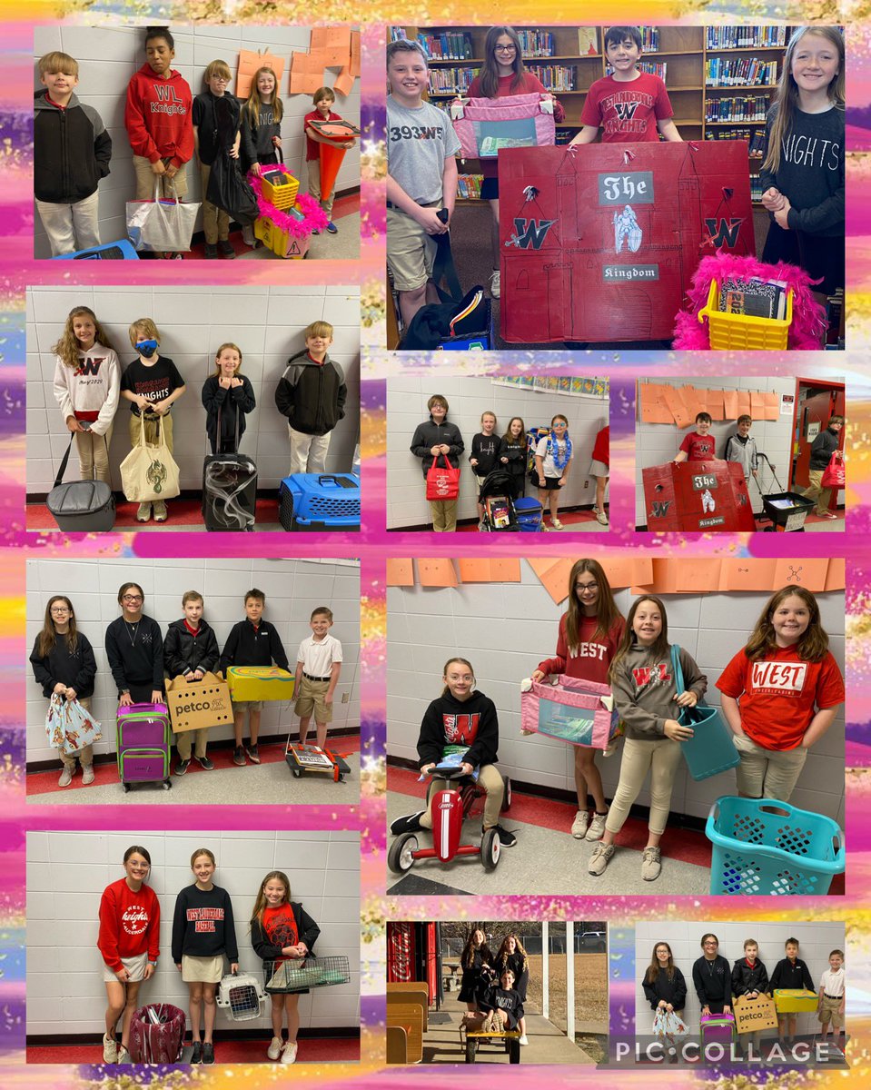 the_mrscarp's tweet photo. Today is “Anything But A Backpack Day” @WLMiddleSchool and our students crushed it! #WLMSPTO #westisbest https://t.co/9JzqJSNNBy
