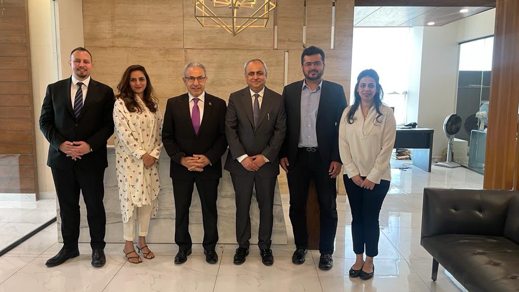 A delegation led by Dr. Şenay Yalcin Rector Nisantasi University, Turkey visited Imperial Tutorial College (ITC) Karachi. An MOU was signed between NU &amp; ITC for a Joint Venture in the field of education.