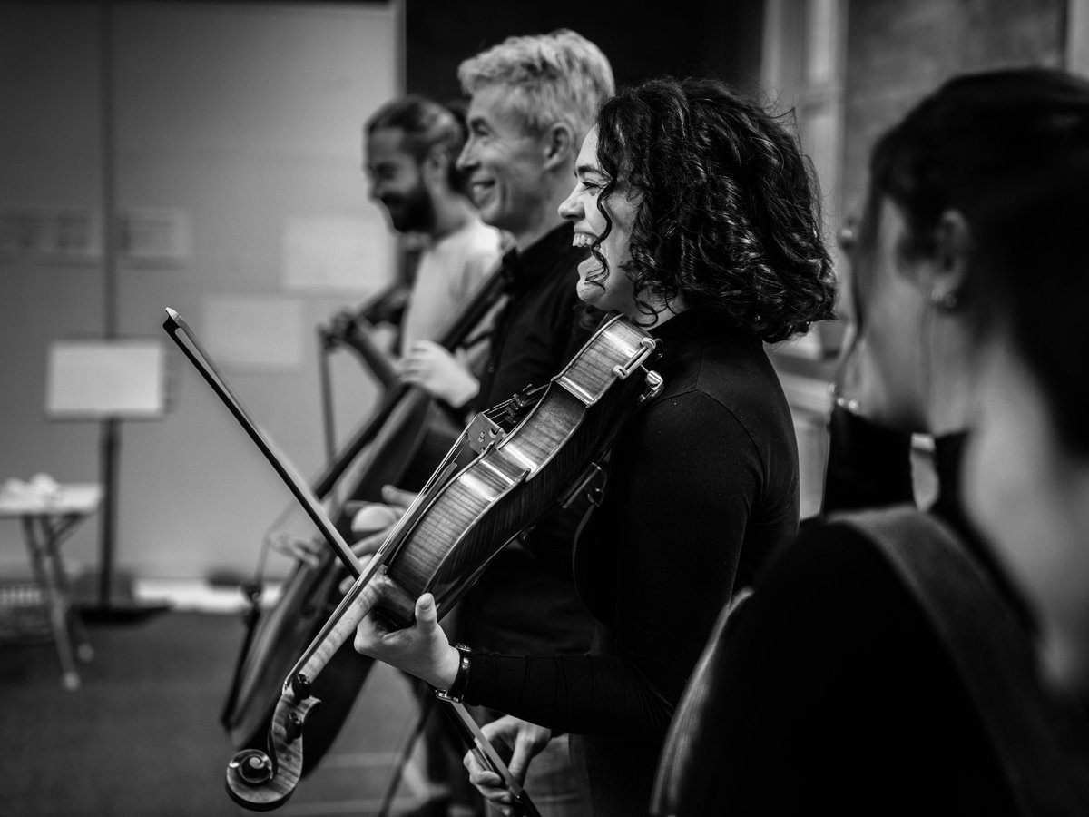 ATDazzles's tweet photo. I caught a sneak peek of 'The Mozart Question' earlier today and it is looking pretty special. You can catch it at @theBarnTheatre from March 21st. I'm looking forward to catching the full thing. Here are some newly released rehearsal photos. Tickets from https://t.co/o5zZtj2CuY https://t.co/wOwCwJ1tt0