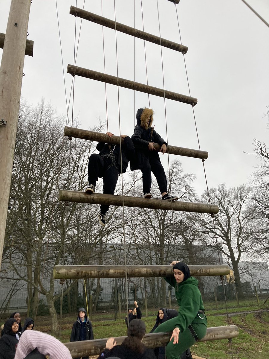 FulhamCross's tweet photo. Year 11 have arrived in Kent for a weekend of Maths! We squeezed in a couple of outdoor challenge activities too! #teamwork #embraceopportunities #excelacademically https://t.co/rHHjLrWkww