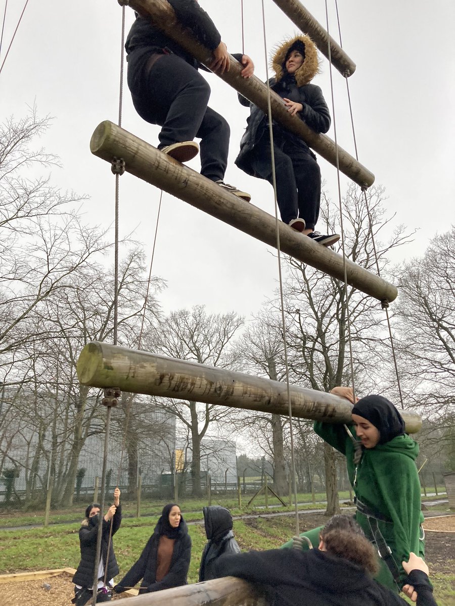 FulhamCross's tweet photo. Year 11 have arrived in Kent for a weekend of Maths! We squeezed in a couple of outdoor challenge activities too! #teamwork #embraceopportunities #excelacademically https://t.co/rHHjLrWkww