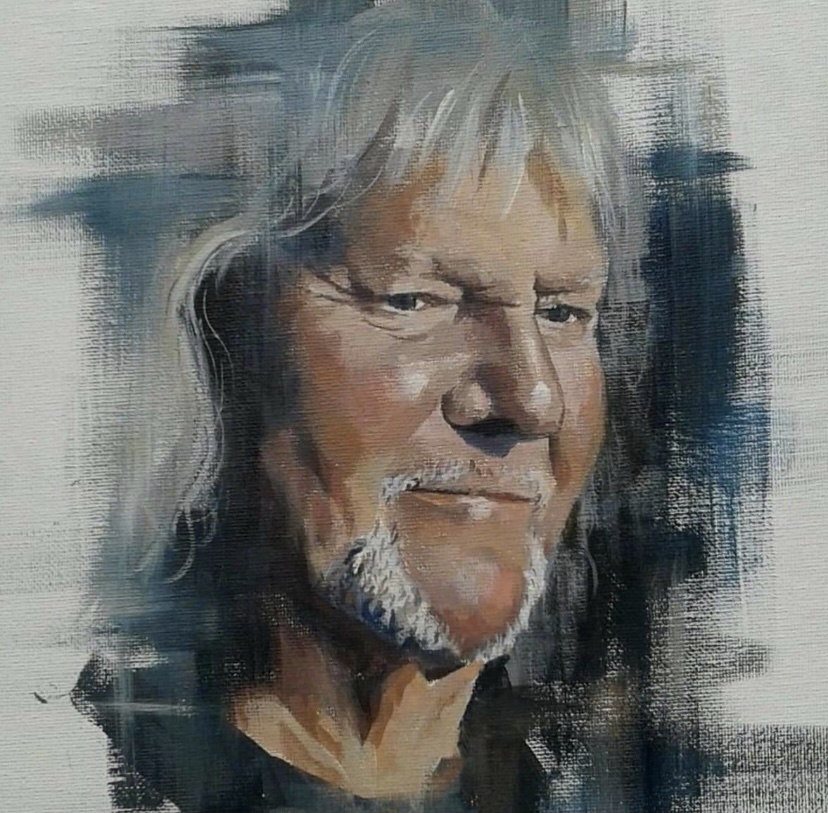    A heavenly 74th happy birthday to phenomenal bassist Chris Squire!  (Image by Scottish artist, Charlie Roy). 