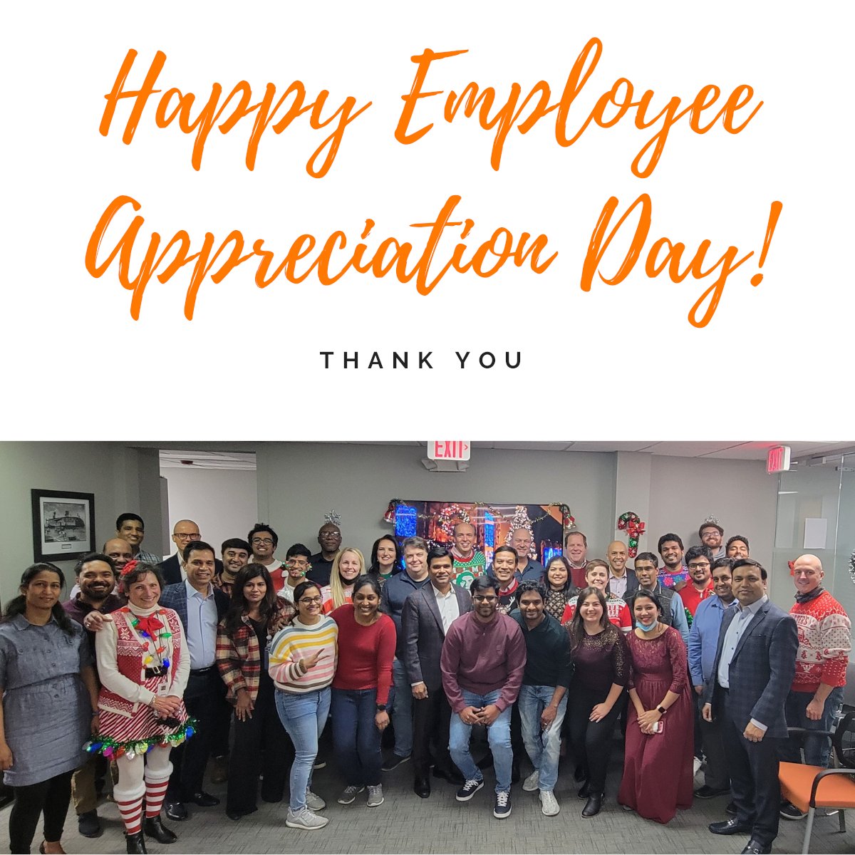 DataFactZ's tweet photo. Happy #EmployeeAppreciationDay to our @DataFactZ  employees!
We want to give special thanks and appreciation to every team member. Thank you for all the efforts and dedication you continuously demonstrate every day.

Without you, DataFactZ would not be the same! https://t.co/MjzIW9uBEY