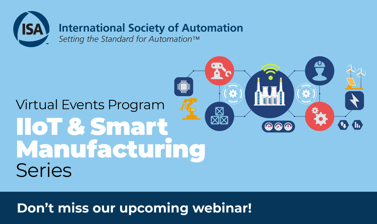 opto22's tweet photo. Join us Mar 15th for an @ISA_Interchange webinar: Turn Your Data into Asset Models. See how different technology providers use #MQTT and #Sparkplug to securely publish and consume information models. https://t.co/A92sGxqj57 #ISAVirtualEvents https://t.co/2ZG1tzaDDt