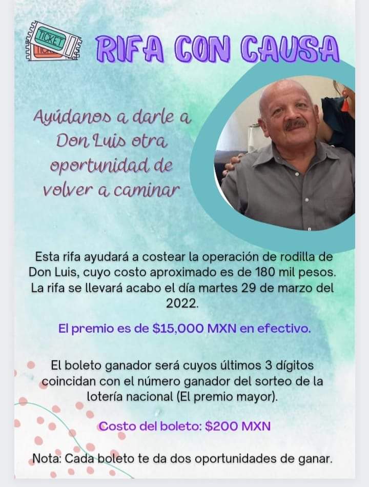 UnMillonDeDudas's tweet photo. Pues bueno, ojalá que la magia de Twitter esté de mi lado.

Apóyenme con un RT

Amigos, necesito apoyo con esta rifa, lo recaudado es para operar a mi papá🙏🏻✨ https://t.co/kXFBgBQoPk