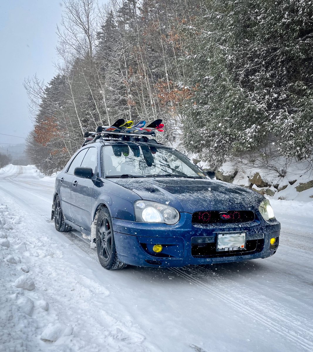 subaru_usa's tweet photo. “Ski wagon in her natural habitat getting us to the mountain.” ❄️ What does your perfect #SubaruSnow day look like? (🗣️📸: Peter Springer) https://t.co/4dsnO3Ikzd