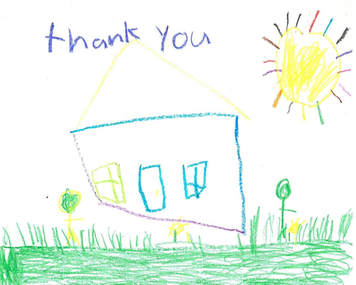 Impact Update: Your support prevented homelessness for seven children from four local families this week. 🧡Thank you! 💚