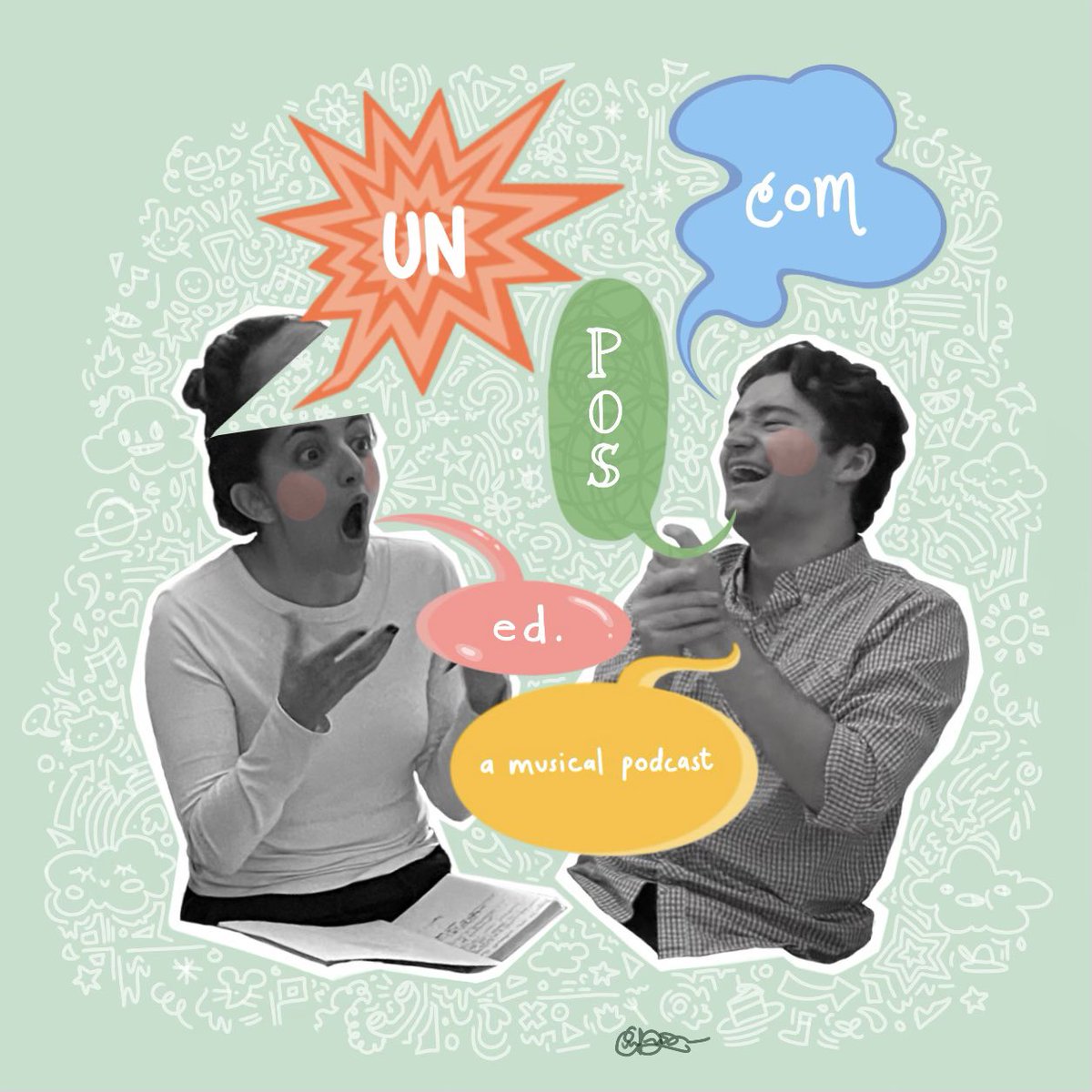 UncomposedPod's tweet image. It’s been 2 weeks without an @UncomposedPod how are you holding up??

Also HUGE thanks to Carly for the new art!! 🤩