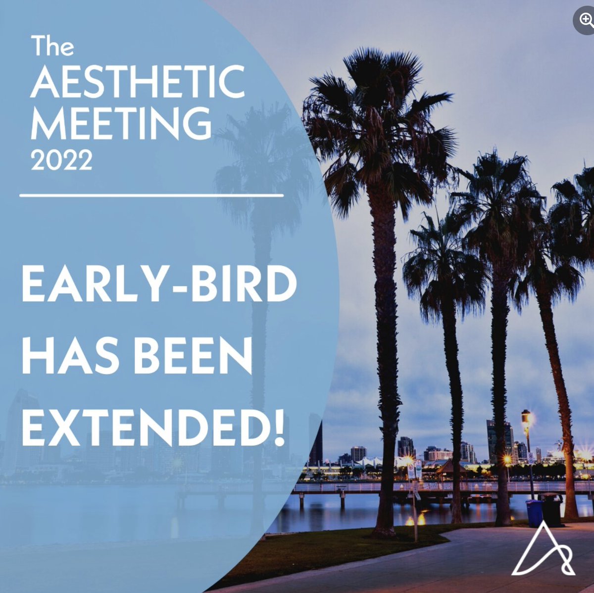 DrGrantStevens's tweet photo. The @TheAestheticSoc deadline has been extended! #Aesthetic2022 #DrGrantStevens #TrustASAPS https://t.co/0EL1l0dXSi