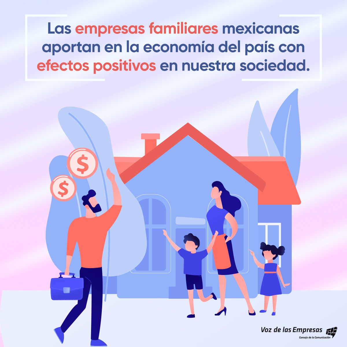 Conoce todos los detalles sobre las empresas familiares en:📲vozdelasempresas.org/familia-pieza-…
 #DíaDeLaFamilia