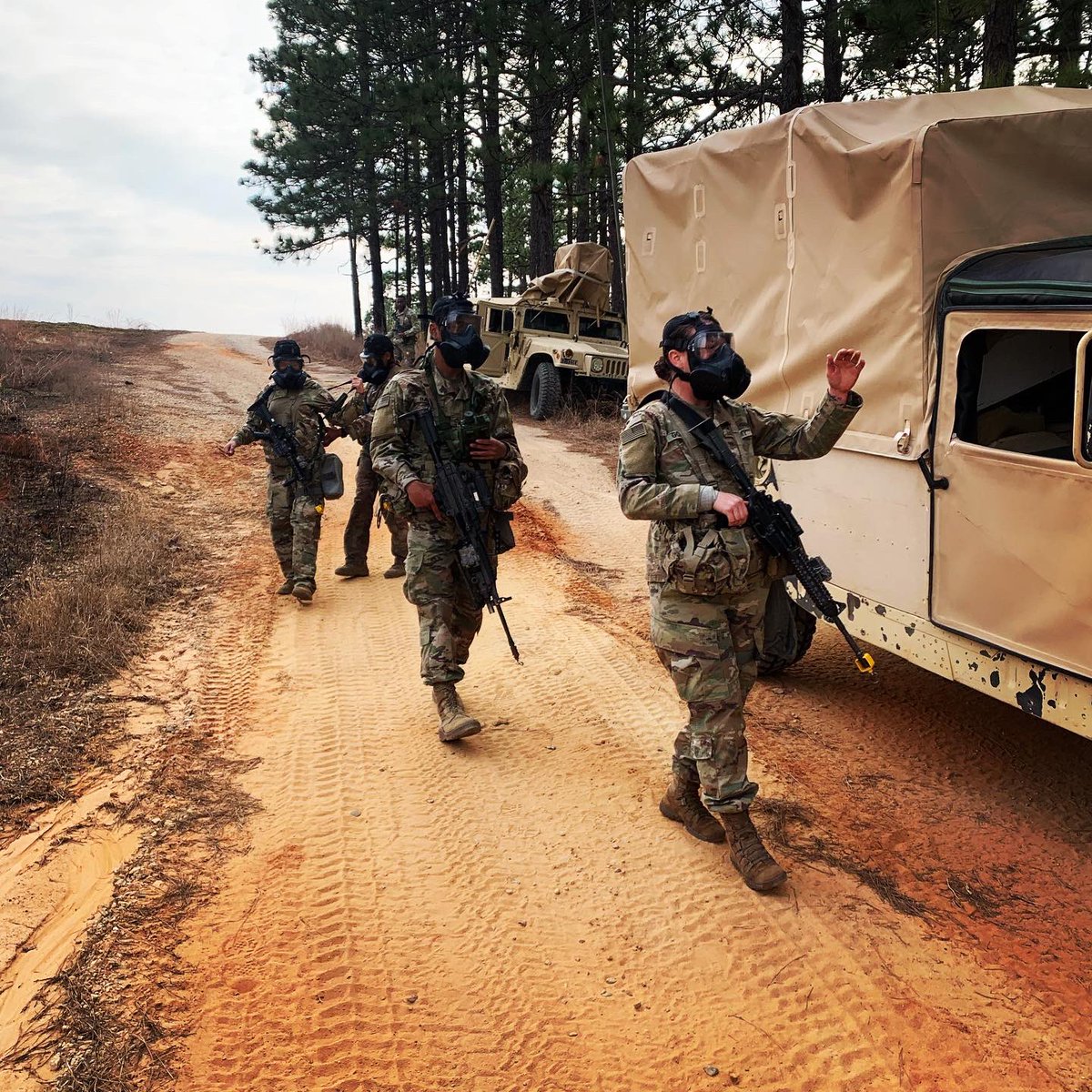 127th_AEB's tweet image. Chem recce has been excelling in CBRN training the past couple days! Today they trained on reconnaissance using the box method, as well as marking a contaminated environment. Awesome work! 🧪 #devilstrike #cbrn