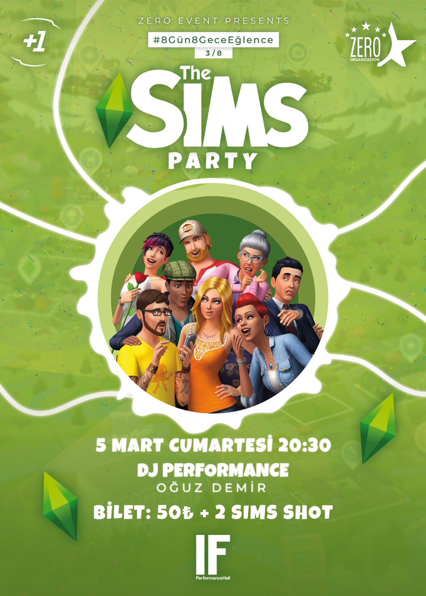 IFPerformance's tweet photo. "SIMS PARTY" bu akşam saat 20.30'da IF sahnesinde!
Biletler https://t.co/8KFU1ojXNf
Sonrasında ise saat 23'ten itibaren "FRESH!" sizlerle...
#IFPerformance #IFPerformanceHall #ifperformance #ifperformancehall #Ankara #Concert #GeceIFteBiter #90lar #90s #KırmızıyaKoş #SimsParty https://t.co/4ij3z91BvF