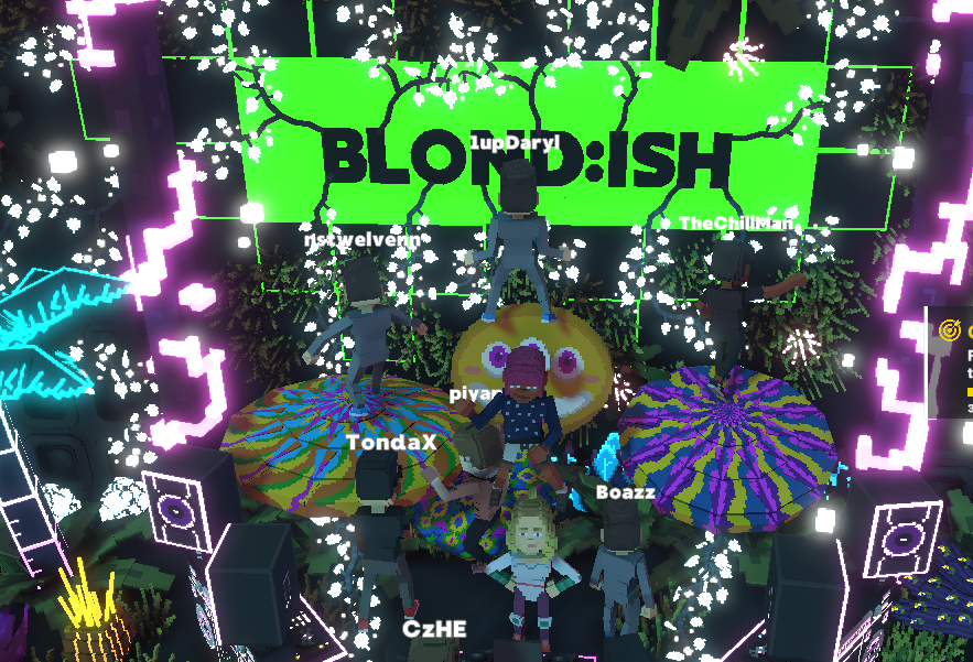 FattySai77's tweet photo. @TheSandboxGame @blond_ish I just participated in the daily #SandboxAlphaS2Contest for a chance to earn up to 1,000 $SAND! Day 2 - Dance with Blond:ish. Check out my screenshot below! 👇 #SandboxAlphaS2 https://t.co/HdAq4T1POS