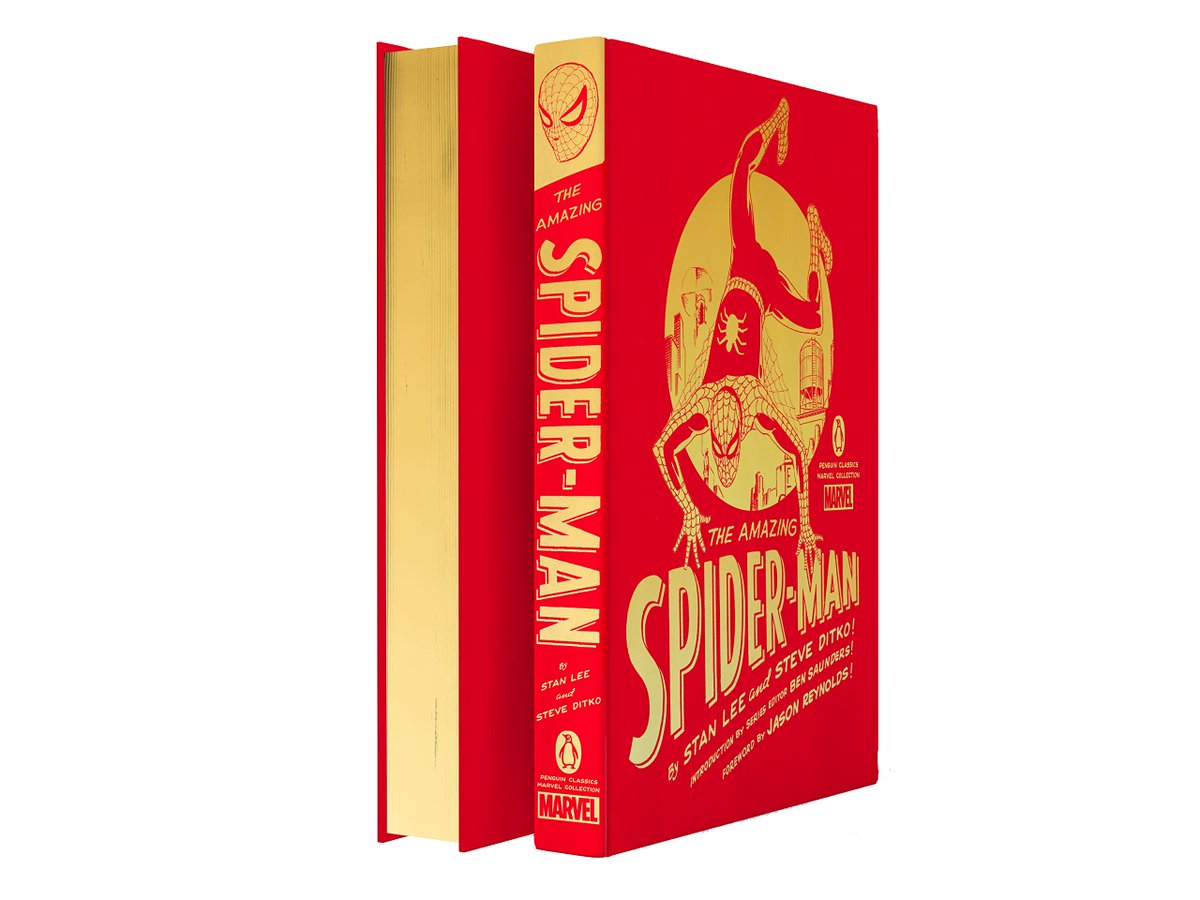 TFAW's tweet photo. Weekend #FOCAlert!
@PenguinClassics will now feature some of the best classic Marvel stories!
https://t.co/Phu3dBUU2i
Spider-Man, Black Panther, and Captain America Penguin Classics editions are on FOC this weekend with hard cover and TPB versions! https://t.co/25BVgPpYm8
