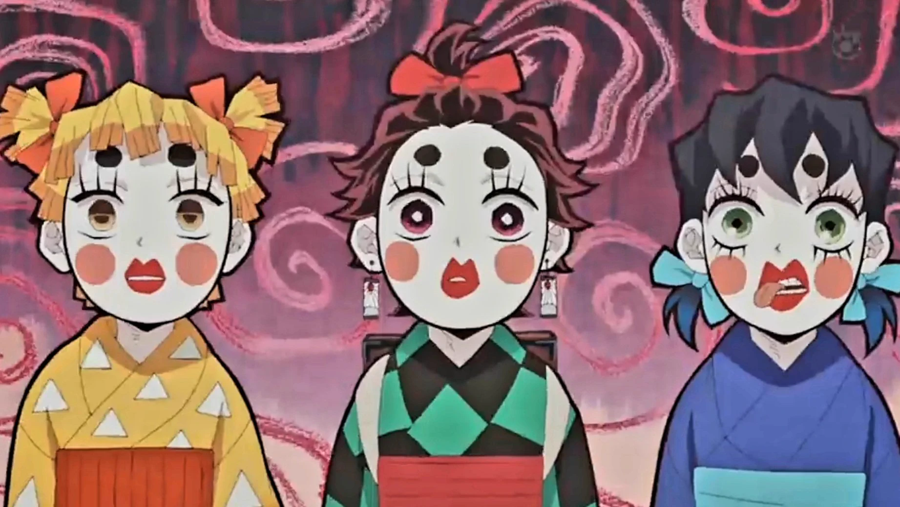 @ufotable @kimetsu_off 可愛い～😍✌💖
#鬼滅の刃 #遊郭編 