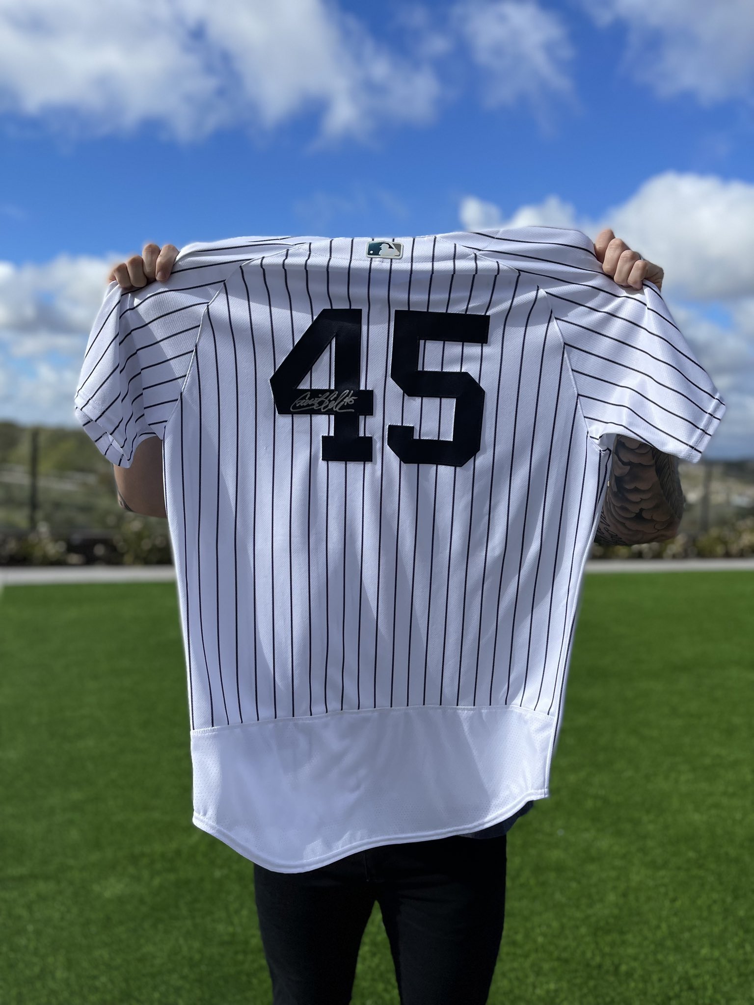 Trevor Williams on X: 1) by making a minimum $34 donation through our  website ( you are automatically entered to win a  signed Gerrit Cole jersey. Contest ends 3/6 at midnight est