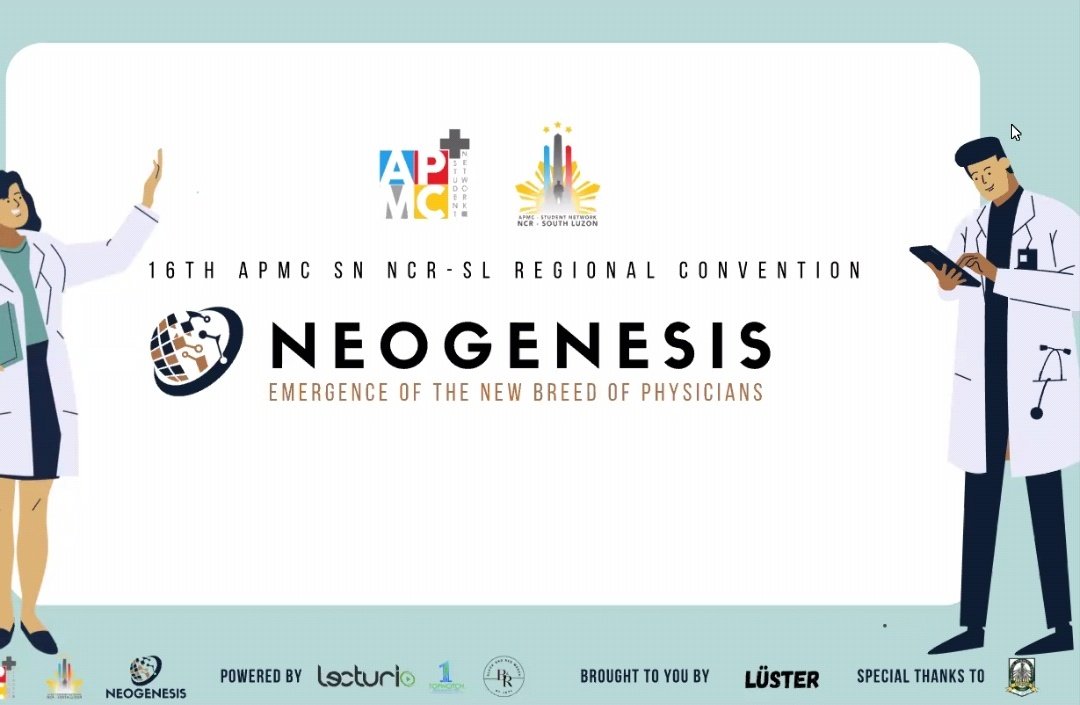 CEU_MedSSoc's tweet photo. Welcome to the 16th APMC SN NCR-SL Regional Convention Day 1!

We all hope you enjoy! 🩺🥼 https://t.co/nLi5IxwoPr