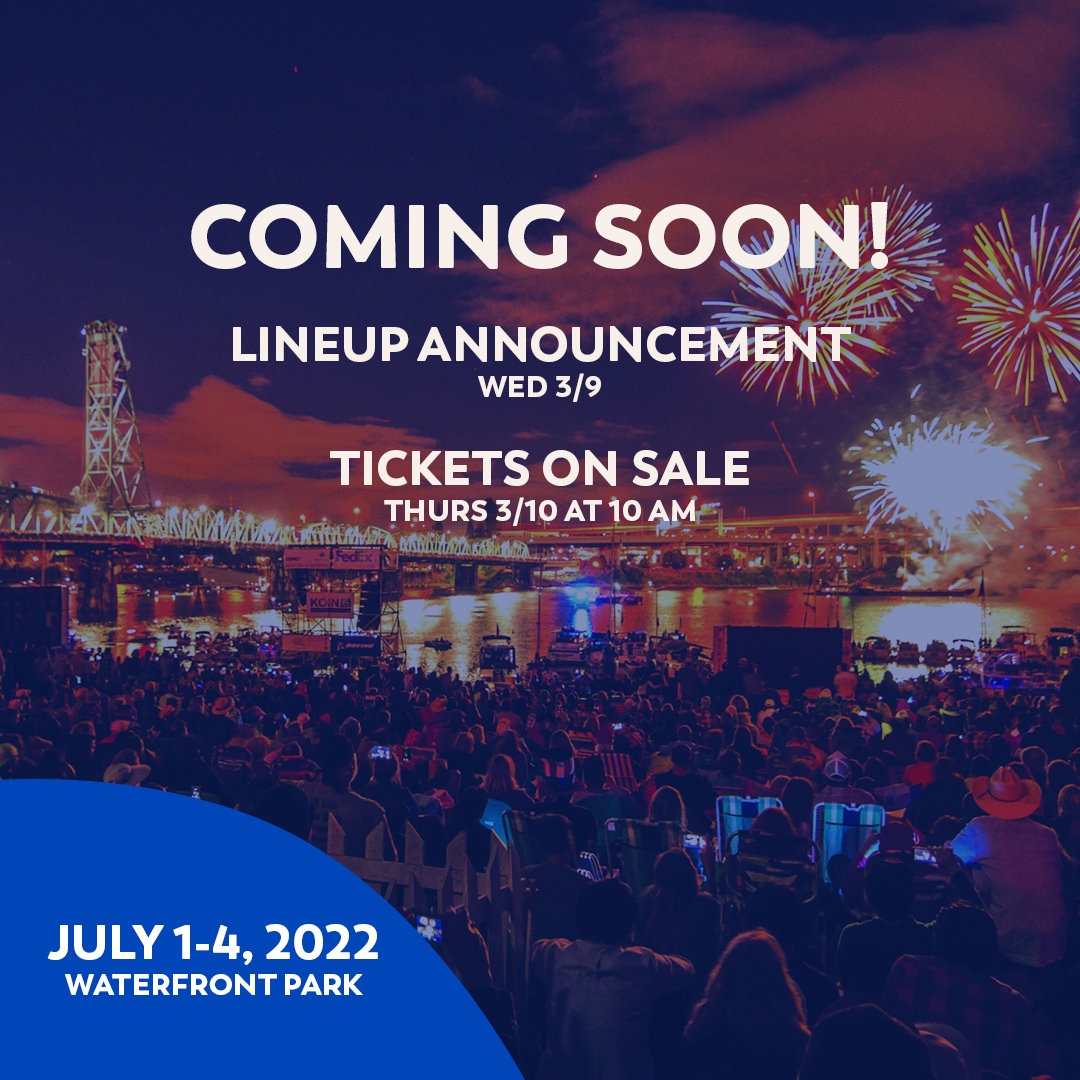 WaterfrontBlues's tweet image. The wait is ALMOST over! Our initial lineup for the 35th anniversary goes live 3/9 with tickets on sale 3/10 at 10 am 🗓 We've been working hard on a fresh look, new website and a star-studded lineup for our joyous return to Waterfront Park. We can't wait to share it with you 🎉