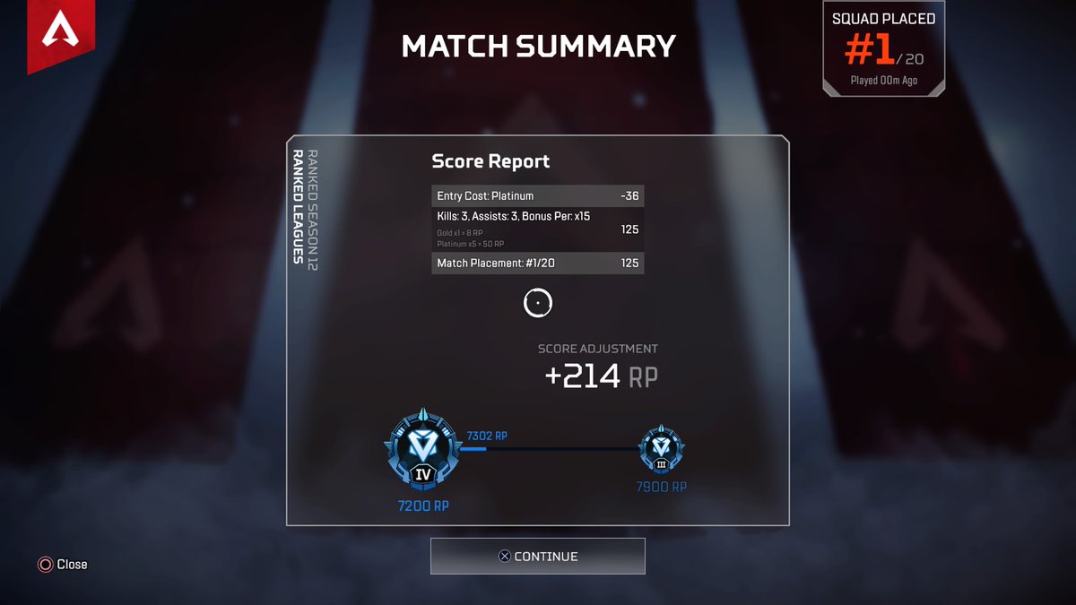 IronFather11's tweet photo. Hit that Diamond. #apex #apexlegends #console #ps4 #GamerDad #Ranked #playstation #streamer #PS4share https://t.co/cDoVkosHNQ