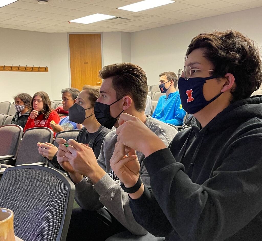ISS's Mario Kart mentorship meeting last week was a hit! It was a super fun time filled with racing, hanging out, and eating some snacks! Congratulations to our winner for playing some quite impressive rounds of Mario Kart! Huge thanks to David Robbins for organizing this event!