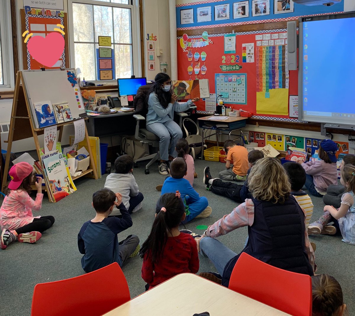 Union School Library tweet media