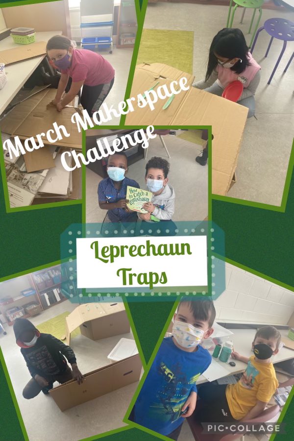 eastpointelem's tweet image. Grade 2s leaped right into this month’s makerspace challenge! Way to go! Are chances of capturing a leprechaun this year look really good! 🍀#6Cs #MakerspaceFun #LeapingLeprechaun @NLESDCA @belinda_loder @LeoEtchegary