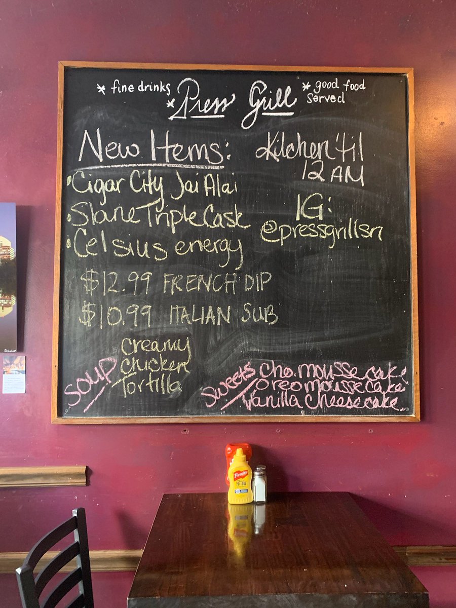 pressgrill's tweet photo. Relax, Columbus: we’ve got the FRENCH DIP FRIDAY ya need. ITALIAN SUB's also on special, with kitchen all day, ’TIL MIDNIGHT. So if ya get worn down by a long day at The Arnold, throw on some Zubaz and come over to eat..! Or dial 298-1014 to take away GOOD FOOD + TASTY DRINKS..! https://t.co/1gHm5MG8iw
