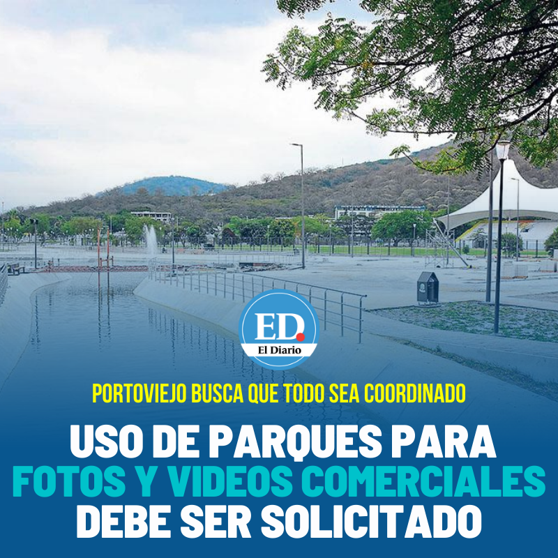 eldiarioec's tweet photo. #Portoviejo #Parques | La empresa municipal #Portoparques comunicó que sesiones de fotos y videos comerciales deben ser coordinados. Las sesiones sin fines de lucro no requieren autorización previa #Manabí #Ecuador >>> https://t.co/O2vap2ErBd https://t.co/8QTy5kEBo0