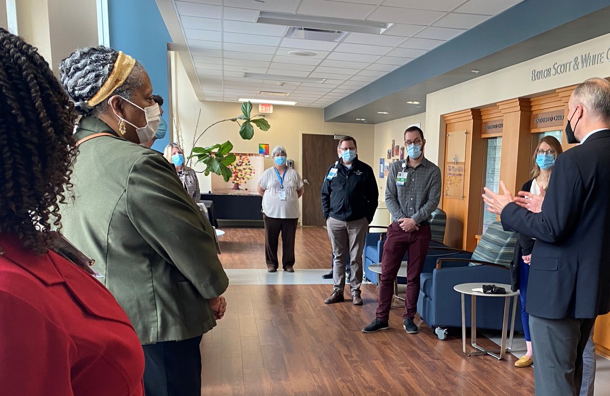 It’s always a privilege to connect with <a href="/bswhealth/">Baylor Scott & White Health</a> team members across the state. So much great work going on in Temple! Special thanks to this pastoral care team who cares for our team members in addition to our patients and their families.