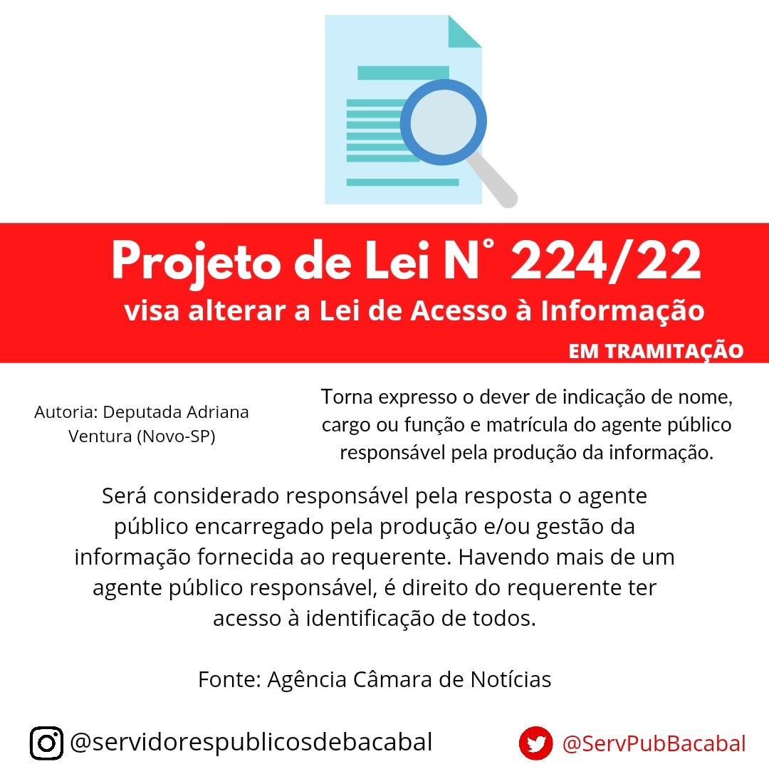 ServPubBacabal's tweet photo. #pl224já #leideacessoainformacao https://t.co/TPm91N0GgQ