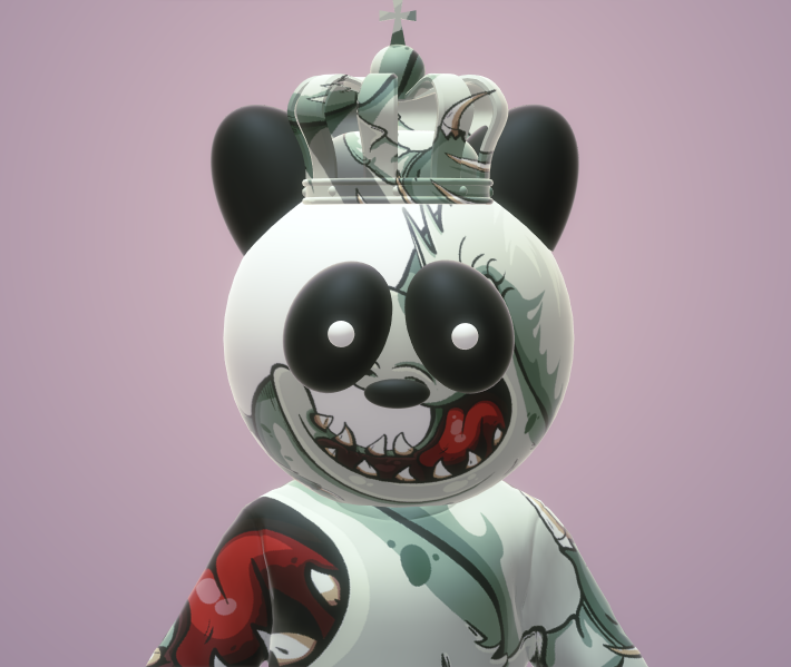 freak_over's tweet photo. My first 280 "Pandoshis" are now available at 
@opensea! Discover my Pandoshi collection! 0.05ETH current price and 2x1 until June! !🐼🚀🪙
➡️https://t.co/GSWCPu5agP🎨 
#ETH #Ethereum #ethereumNFTs #NFTartist #NFTdrop #panda #opensea #NFT #NFTs #nftart #Polygon #PolygonNFT https://t.co/s5hfsBq27o