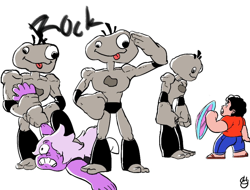 FreesterArt's tweet photo. This counts as a Gemsona right #StevenUniverse https://t.co/tPT8aZ0l7e